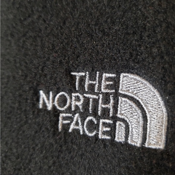 North Face Fleece Zip Up Vest Retro style Collar Trim/Accent Women's Large - Picture 4 of 14
